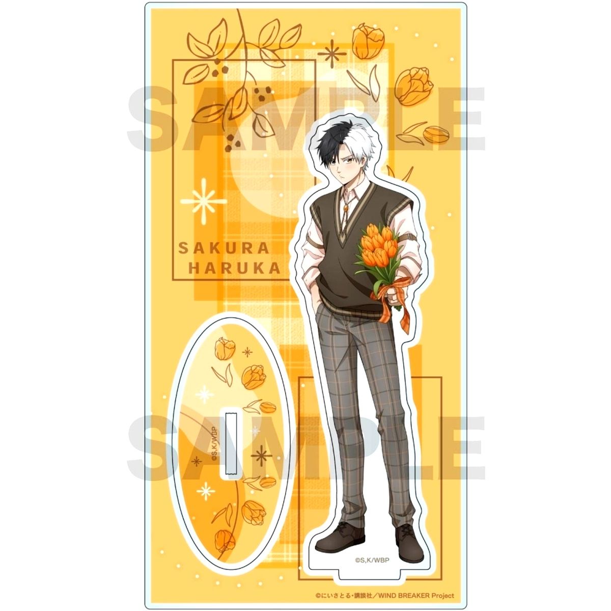 Haruka Sakura Acrylic Stand Wind Breaker Season 2 [USED]