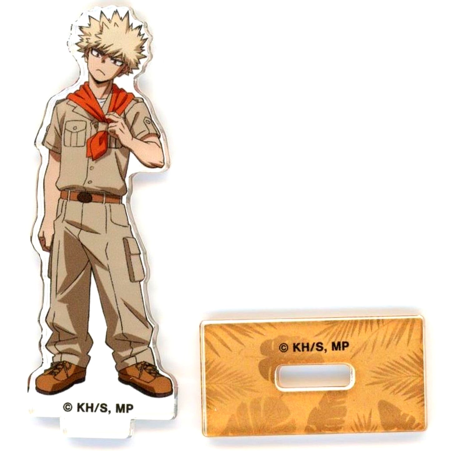 Katsuki Bakugo - Full Body TV Anime My Hero Academia x Tobu Zoo 2025 Newly Drawn Safari Look Ver. Trading Acrylic Stand [USED]