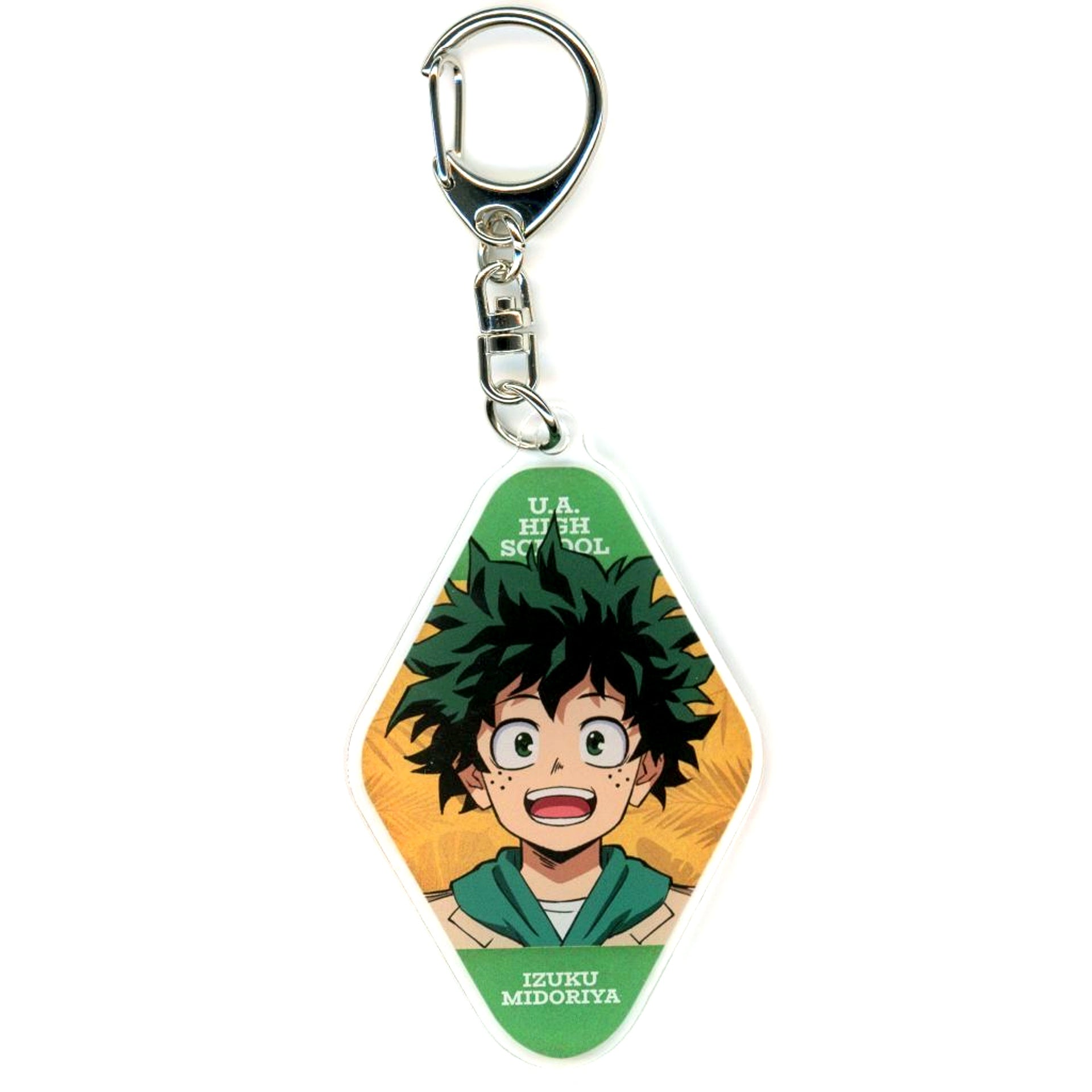 Izuku Midoriya With Name TV Anime My Hero Academia x Tobu Zoo 2025 Illustration Safari Look Ver. Trading Acrylic Keychain [USED]
