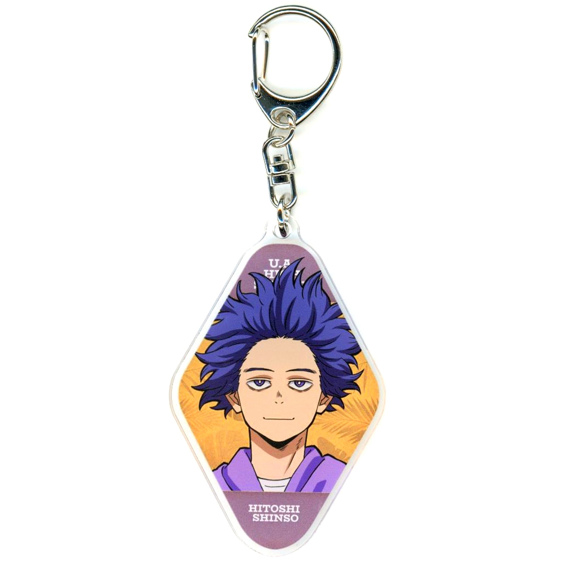 Hitoshi Shinso With Name TV Anime My Hero Academia x Tobu Zoo 2025 Illustration Safari Look Ver. Trading Acrylic Keychain [USED]
