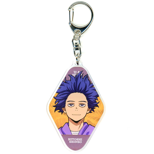 Hitoshi Shinso With Name TV Anime My Hero Academia x Tobu Zoo 2025 Illustration Safari Look Ver. Trading Acrylic Keychain [USED]