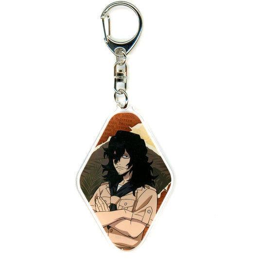 Shota Aizawa No Name TV Anime My Hero Academia x Tobu Zoo 2025 Illustration Safari Look Ver. Trading Acrylic Keychain [USED]