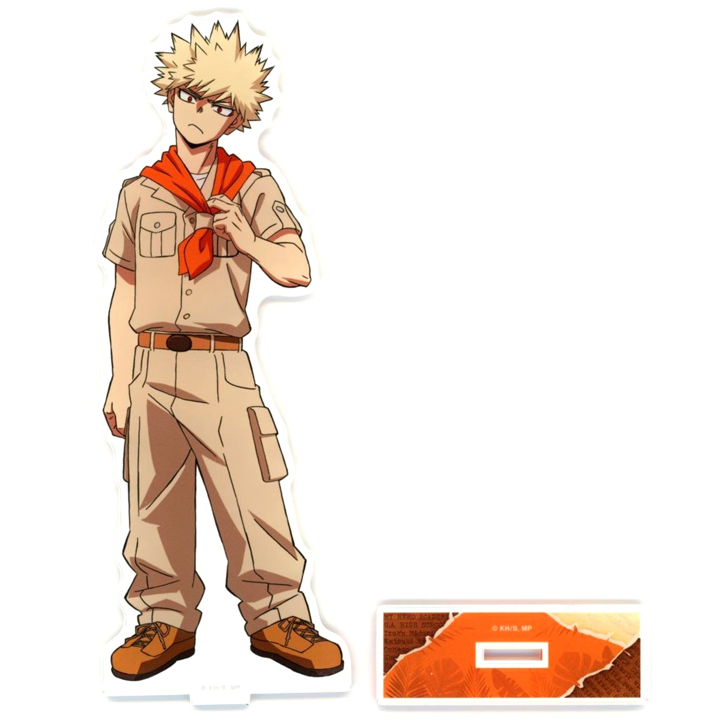 Katsuki Bakugo Newly Drawn Safari Look Ver. BIG Acrylic Stand TV Anime My Hero Academia x Tobu Zoo 2025 [USED]