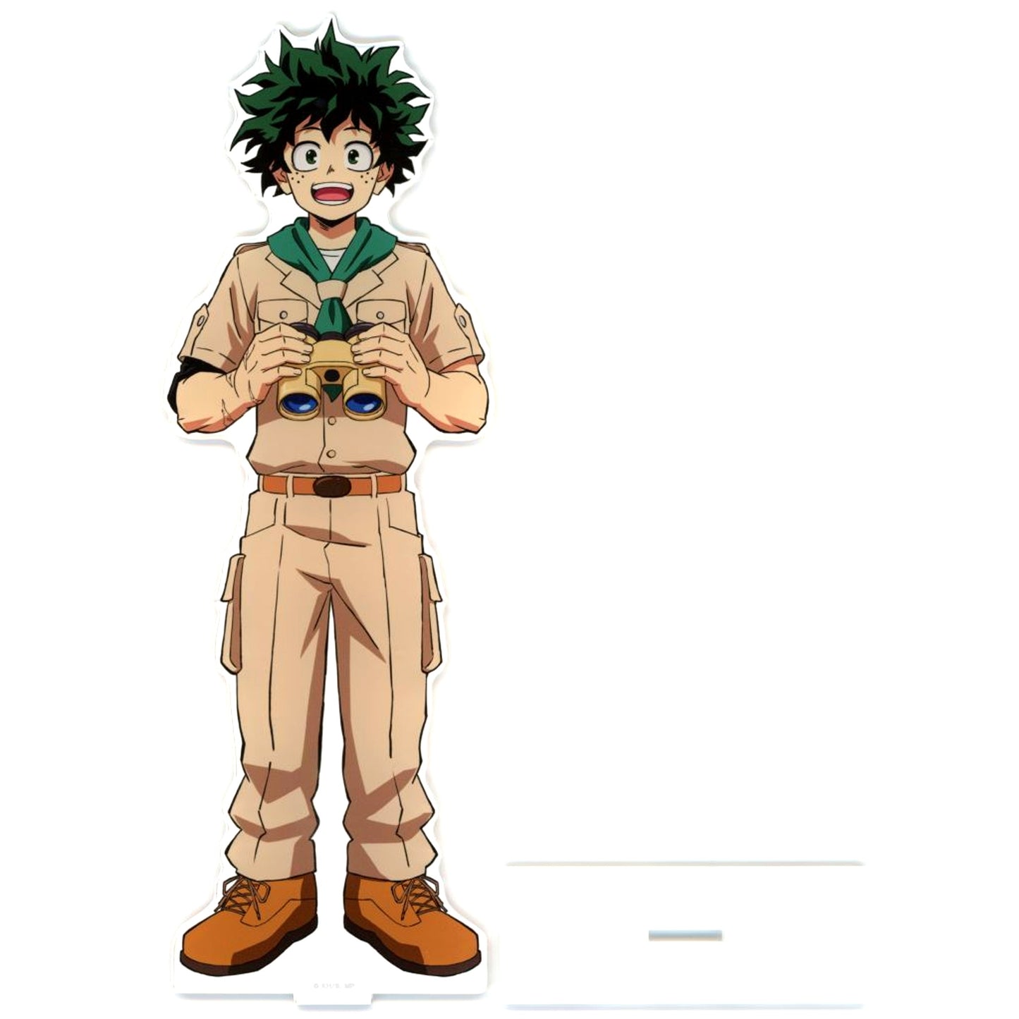 Izuku Midoriya Newly Drawn Safari Look Ver. Extra Large Acrylic Stand TV Anime My Hero Academia x Tobu Zoo 2025 [USED]