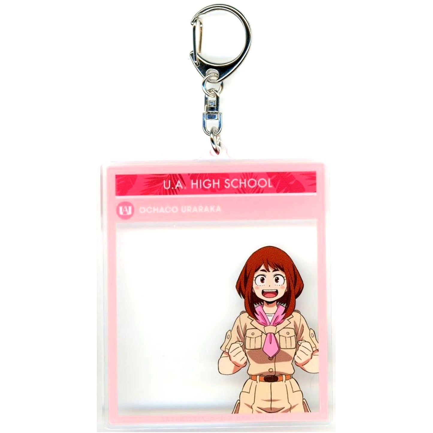 Ochaco Uraraka TV Anime My Hero Academia x Tobu Zoo 2025 Illustration Safari Look Ver. Photo Frame Style BIG Acrylic Keychain [USED]
