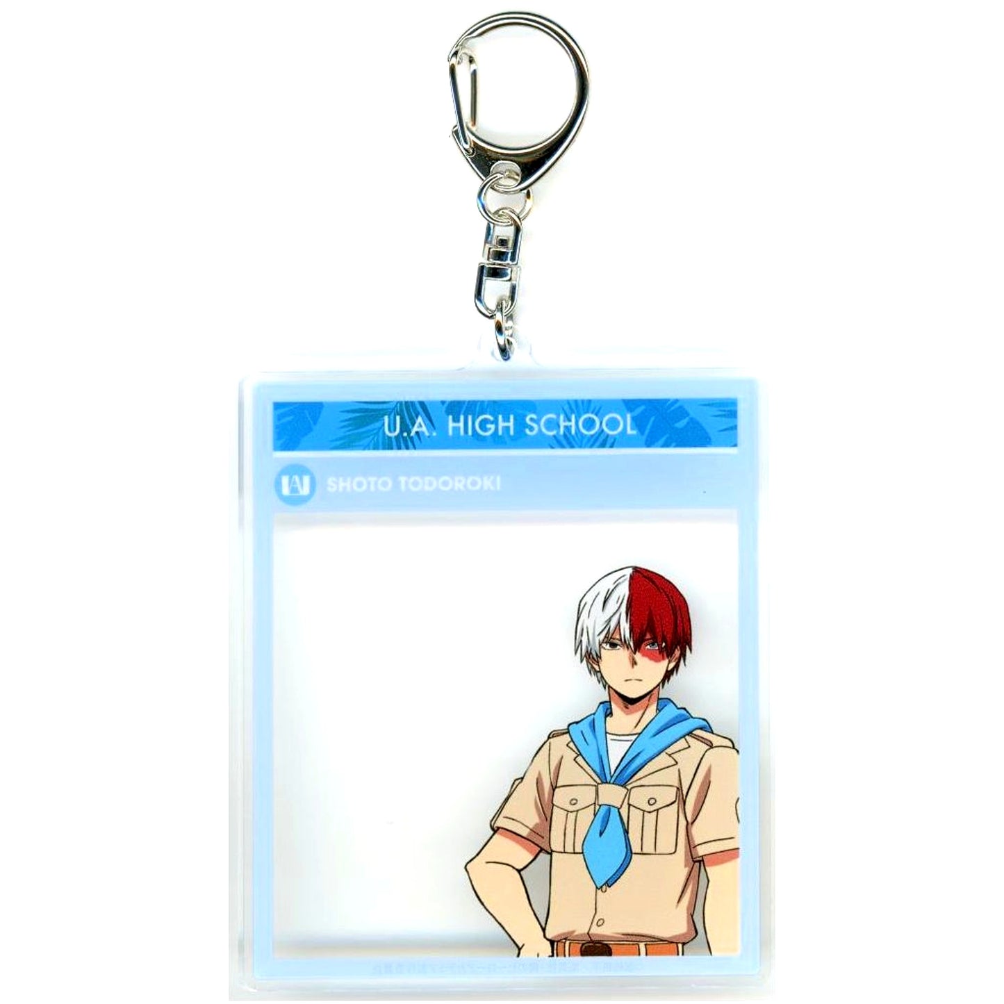 Shoto Todoroki TV Anime My Hero Academia x Tobu Zoo 2025 Illustration Safari Look Ver. Photo Frame Style BIG Acrylic Keychain [USED]