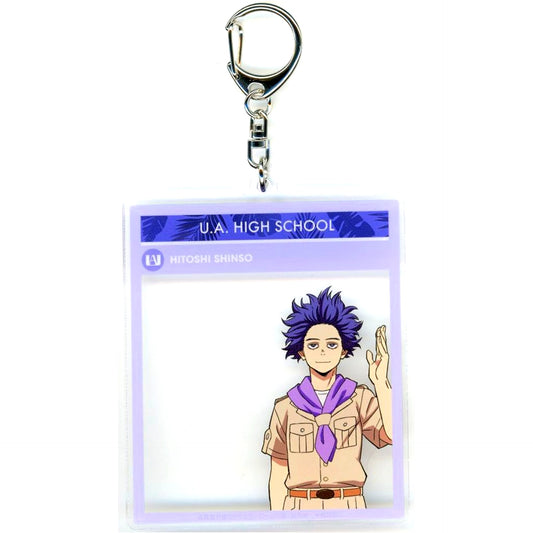 Hitoshi Shinso TV Anime My Hero Academia x Tobu Zoo 2025 Illustration Safari Look Ver. Photo Frame Style Big Acrylic Keychain [USED]