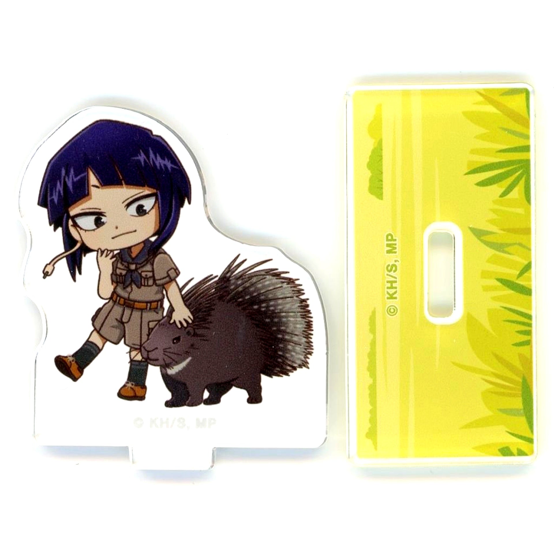 Kyoka Jiro TV Anime My Hero Academia x Tobu Zoo 2025 Trading Chibi Character Animal Interaction Ver. Acrylic Stand [USED]