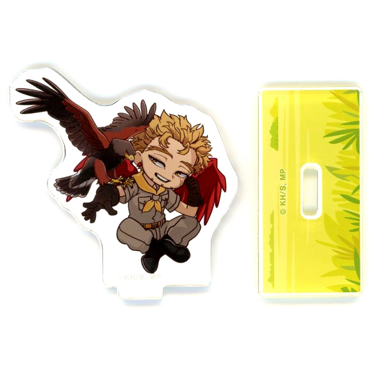 Hawks My Hero Academia x Tobu Zoo 2025 Trading Chibi Character Animal Interaction Ver. Acrylic Stand [USED]
