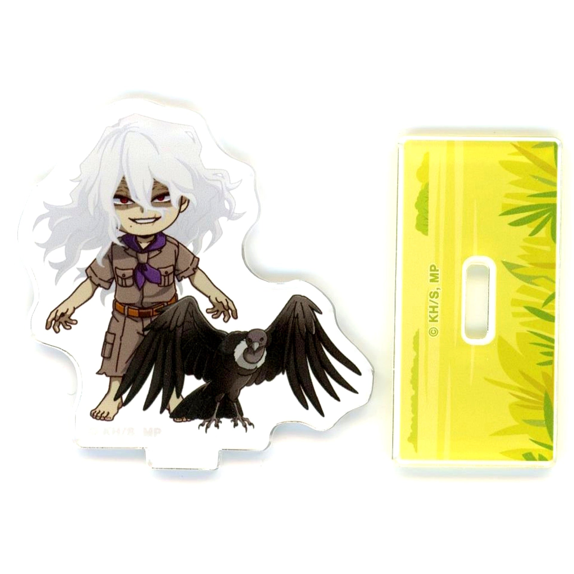 Tomura Shigaraki TV Anime My Hero Academia x Tobu Zoo 2025 Trading Chibi Character Interaction with Animals Version Acrylic Stand [USED]