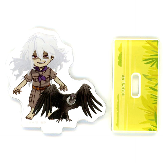 Tomura Shigaraki TV Anime My Hero Academia x Tobu Zoo 2025 Trading Chibi Character Interaction with Animals Version Acrylic Stand [USED]