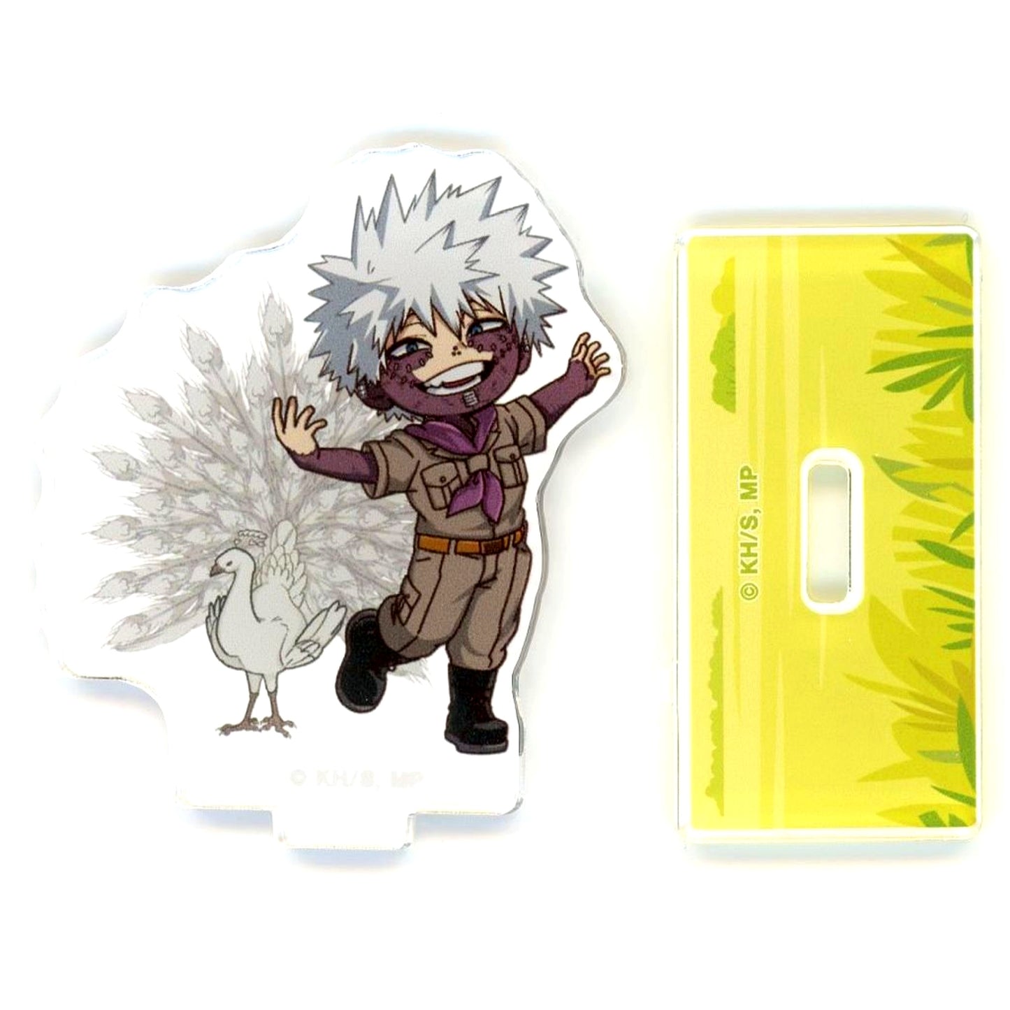Dabi TV Anime My Hero Academia x Tobu Zoo 2025 Trading Chibi Character Interaction with Animals Version Acrylic Stand [USED]
