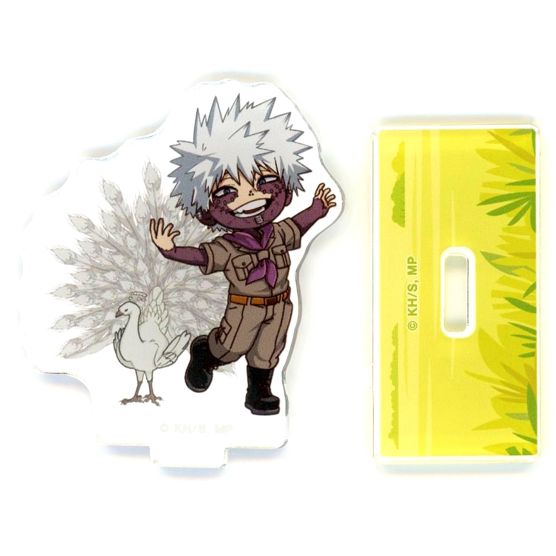 Dabi TV Anime My Hero Academia x Tobu Zoo 2025 Trading Chibi Character Interaction with Animals Version Acrylic Stand [USED]