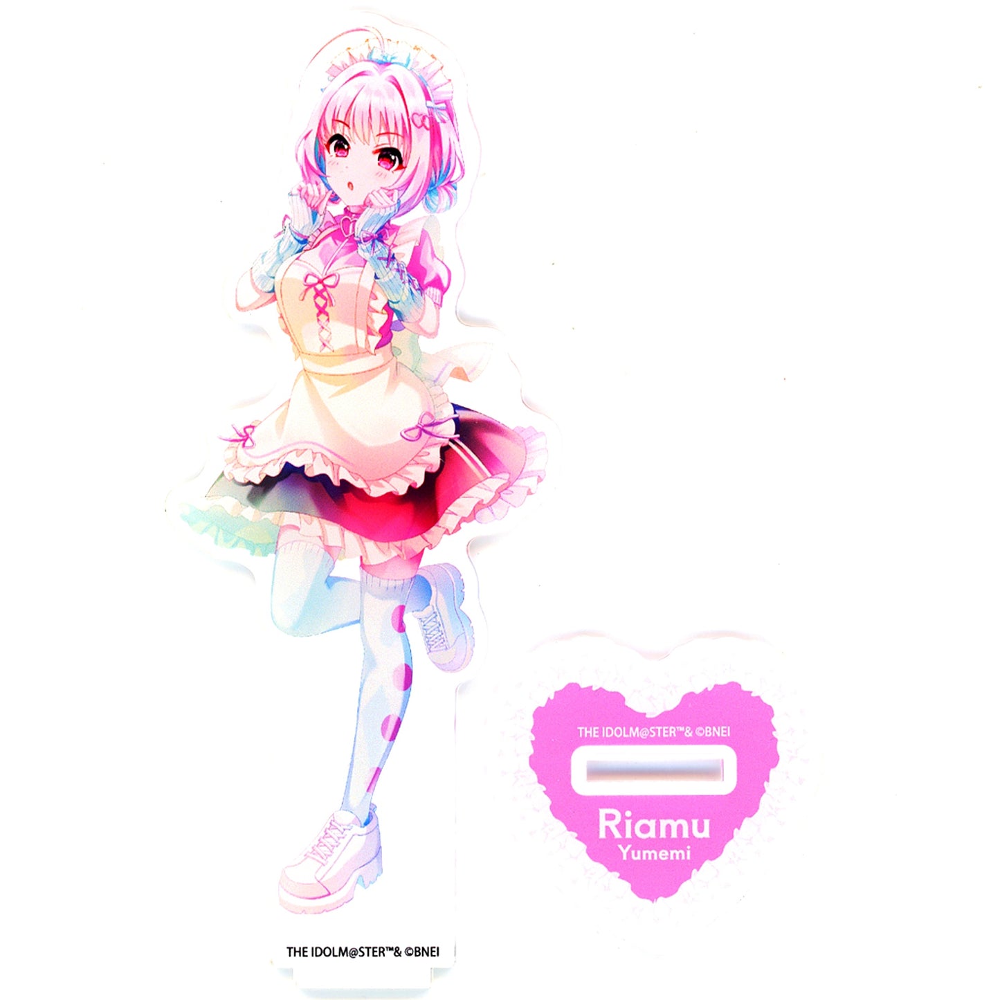 Riamu Yumemi PALE TONE Series Jersey Maid Ver. The Idolmaster Cinderella Girls Acrylic Figure Kyoto International Manga Anime Fair 2025 Kyomaf [USED]