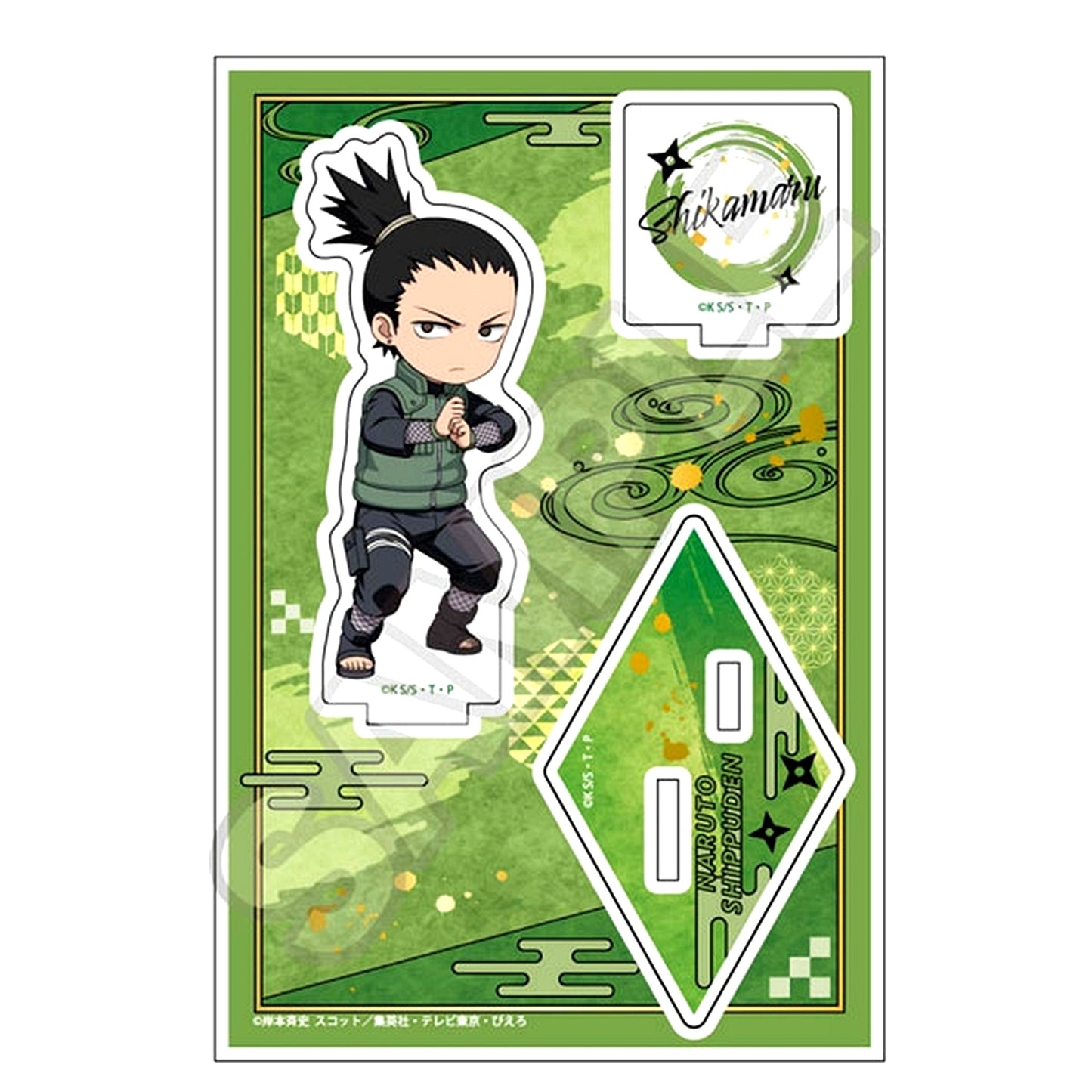Shikamaru Nara Battle Vol. 1 Acrylic Stand Jr. Naruto Shippuden [USED]