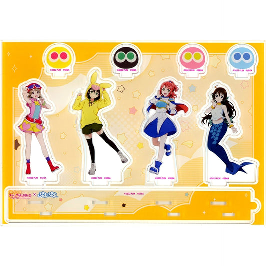 Acrylic Diorama Type A Love Live! Nijigasaki High School Idol Club x Puyo Puyo Kyoto International Manga Anime Fair 2025 KyoMAF Goods [USED]