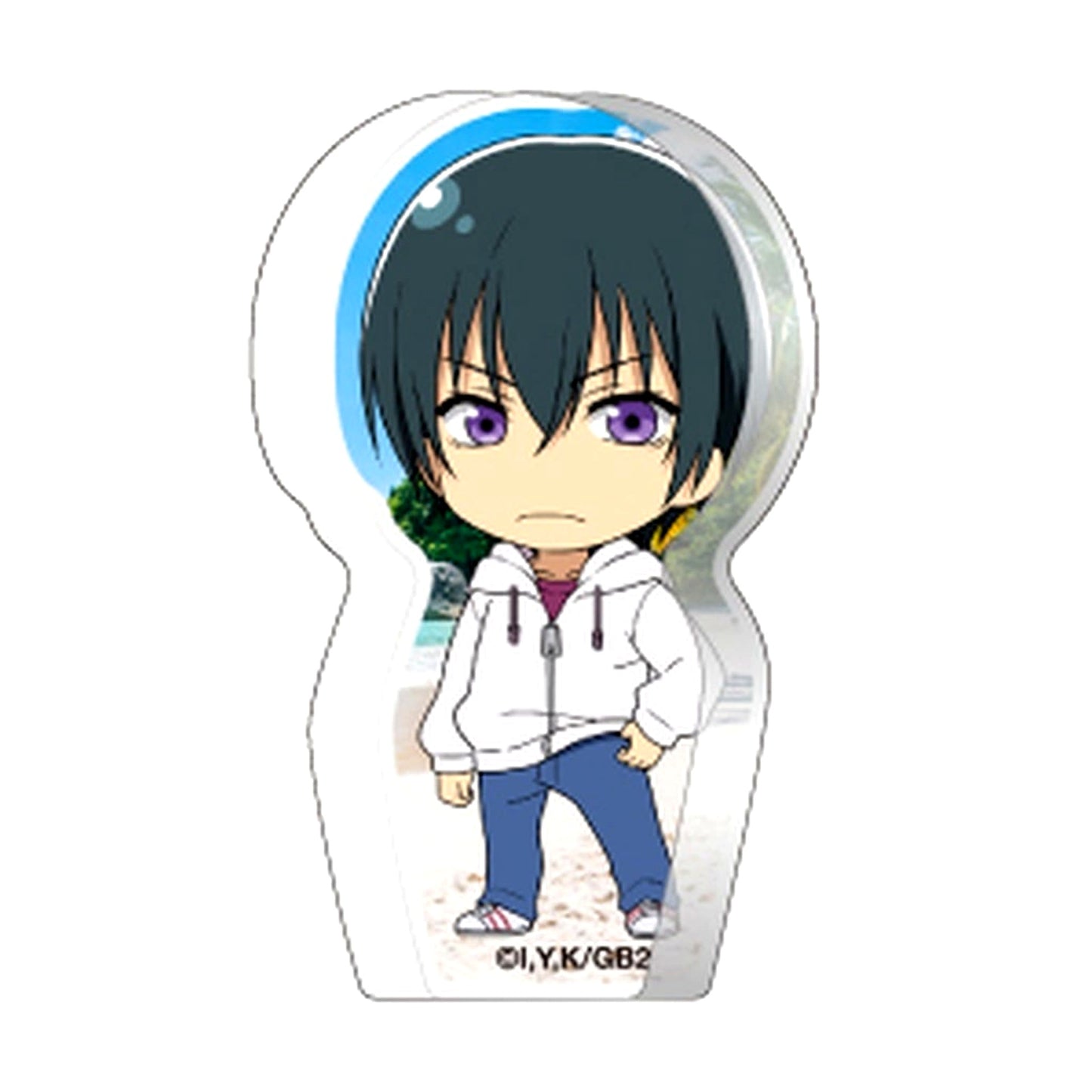 Iori Kitahara Clothed Die Cut Mini Acrylic Block Grand Blue Dreaming Season 2 [USED]