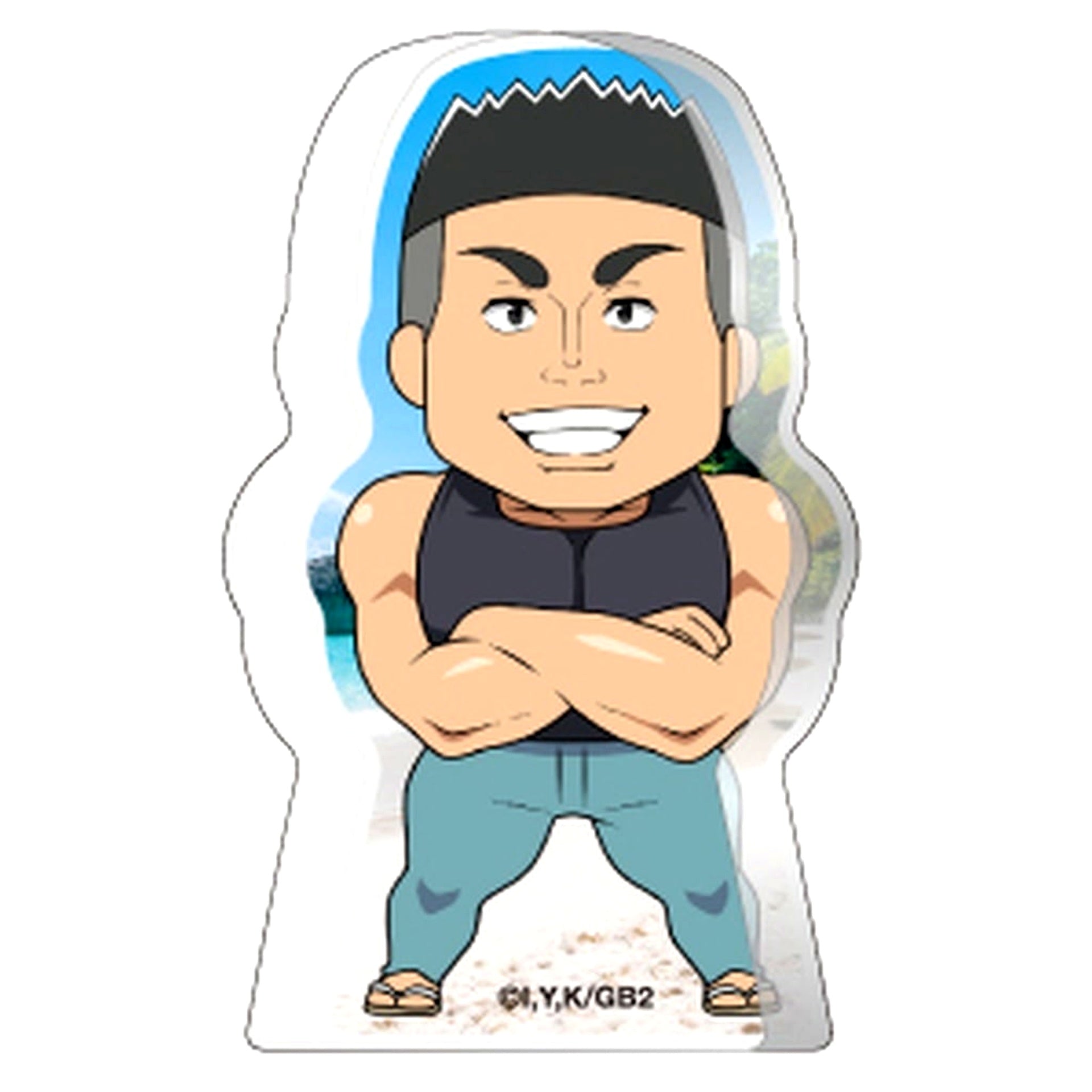 Shinji Tokita Die Cut Mini Acrylic Block Grand Blue Dreaming Season 2 [USED]