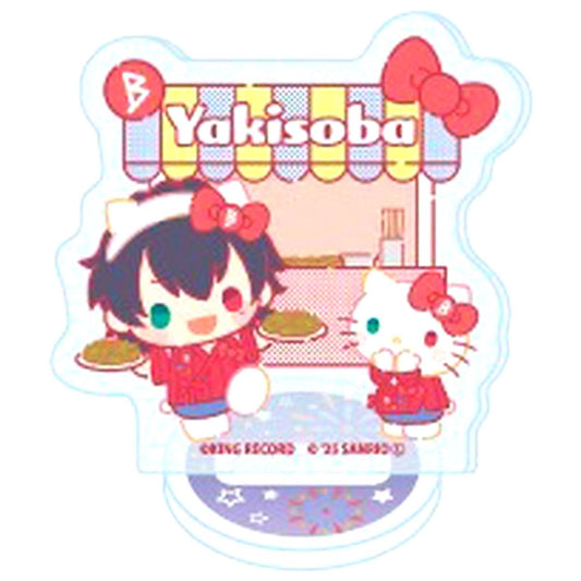 Ichiro Yamada Hypnosis Mic: Division Rap Battle Acrylic Petit Stand Hello Kitty SANRIO NAKAYOKU EDIT 01 [USED]
