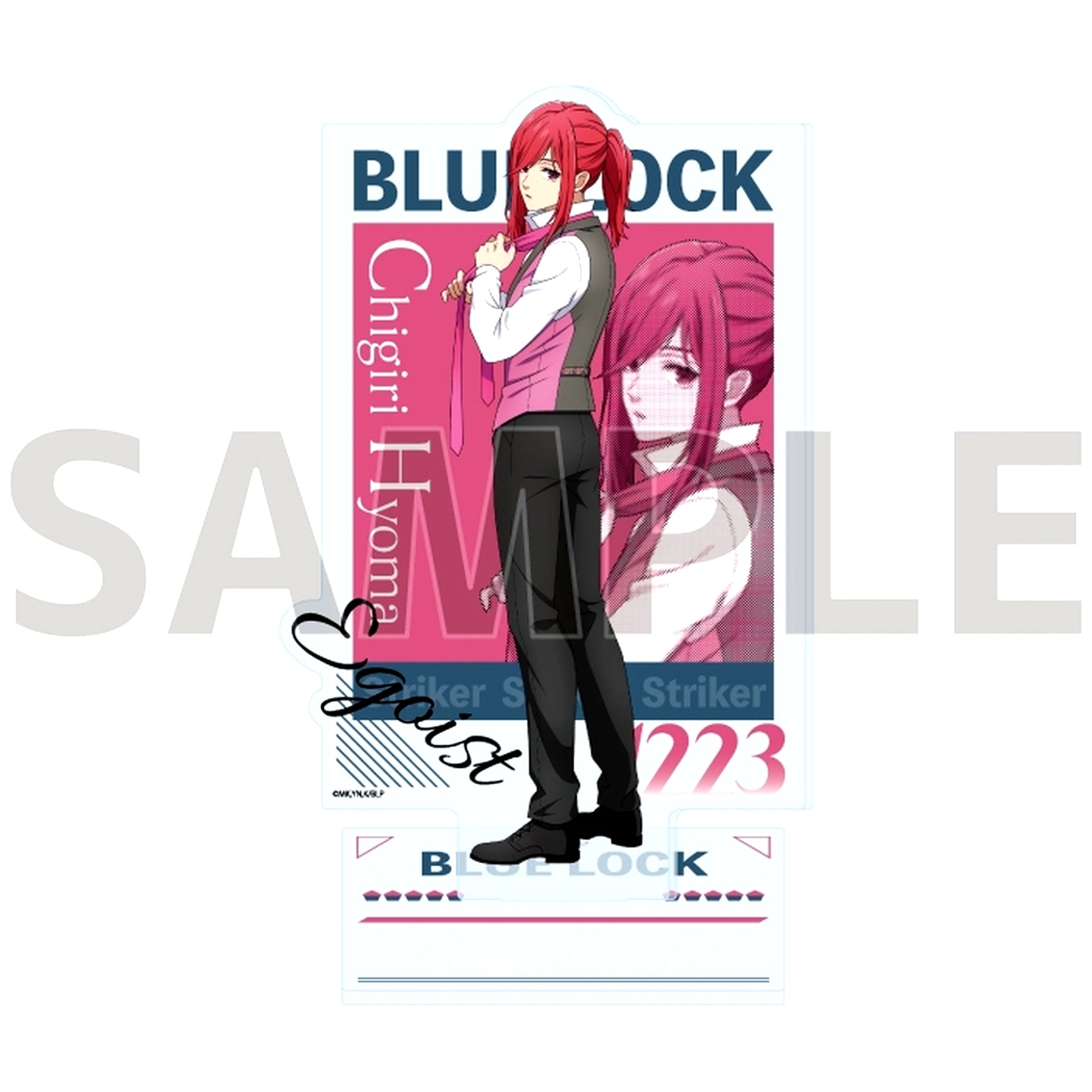 Hyoma Chigiri 27. Suit Ver. Illustration Acrylic Stand TV Anime Blue Lock [USED]