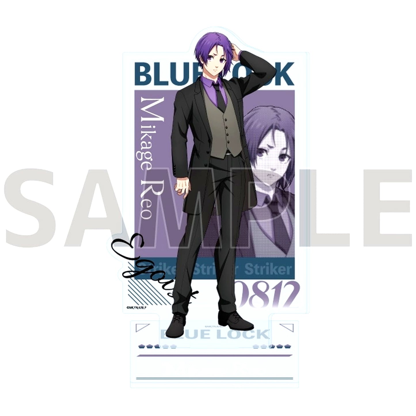 Reo Mikage 28. Suit Ver. Illustration Acrylic Stand TV Anime Blue Lock [USED]