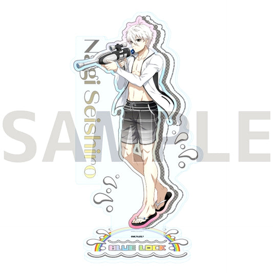 Seishiro Nagi 33. Swimsuit Ver. Illustration Acrylic Stand TV Anime Blue Lock [USED]