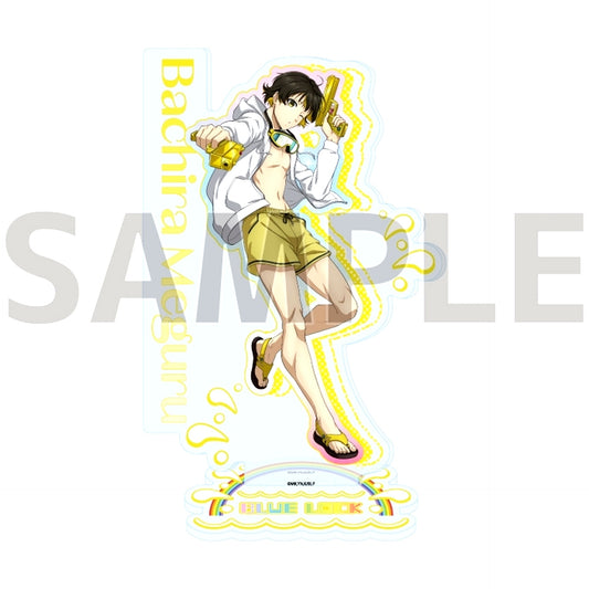 Meguru Bachira 34. Swimsuit Ver. Illustration Acrylic Stand TV Anime Blue Lock [USED]