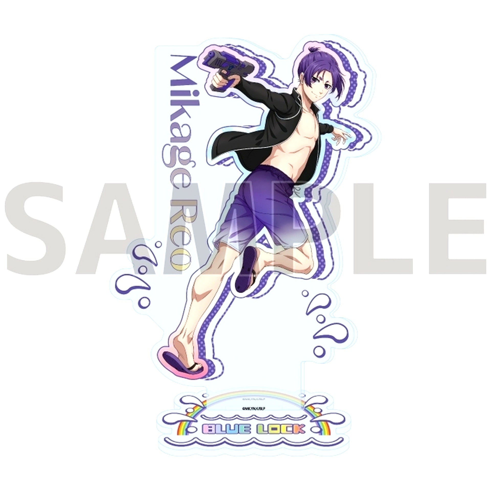 Reo Mikage 36. Swimsuit Ver. Illustration Acrylic Stand TV Anime Blue Lock [USED]
