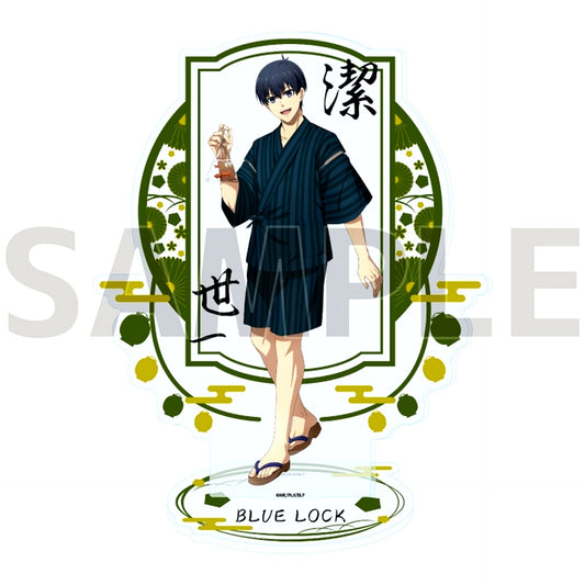 Yoichi Isagi 38. Jinbei Ver. Illustration Acrylic Stand TV Anime Blue Lock [USED]
