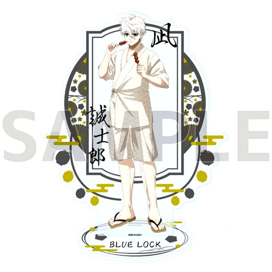 Seishiro Nagi 40. Jinbei Ver. Illustration Acrylic Stand TV Anime Blue Lock [USED]