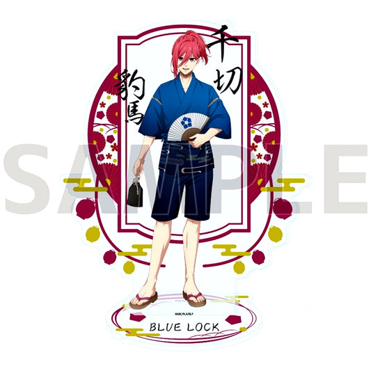 Hyoma Chigiri 42. Jinbei Ver. Illustration Acrylic Stand TV Anime Blue Lock [USED]