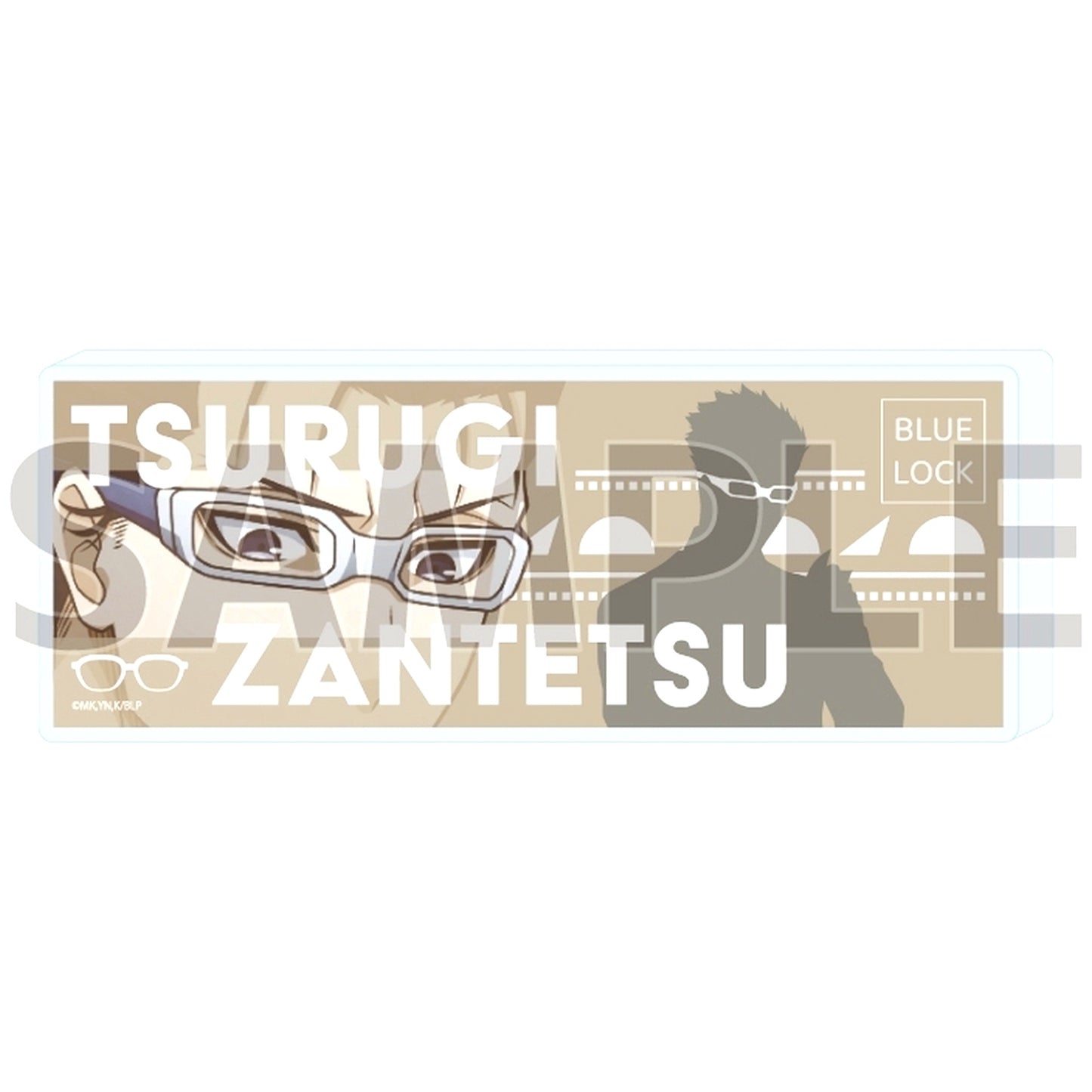Zantetsu Tsurugi 29. Glasses Ver. Illustration Collection Block TV Anime Blue Lock [USED]