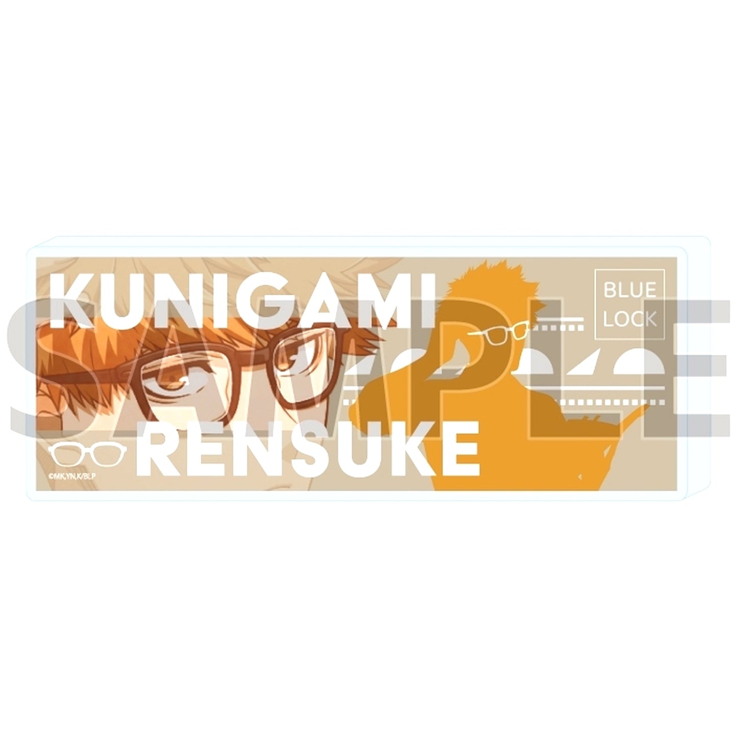 Rensuke Kunigami 30. Glasses Ver. Illustration Collection Block TV Anime Blue Lock [USED]