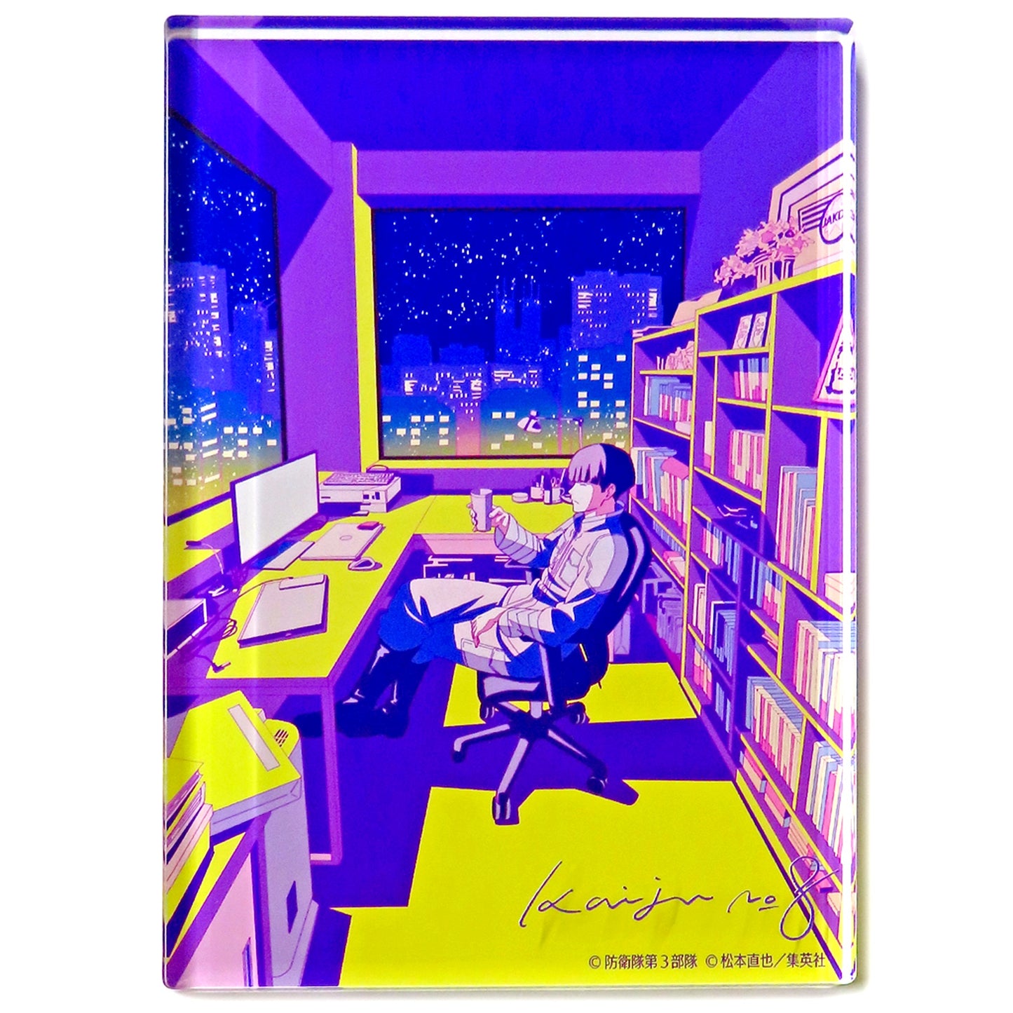 Soshiro Hoshina Kaiju No. 8 Pop Up Store by I.G Store 2025 City Pop Acrylic Block [USED]