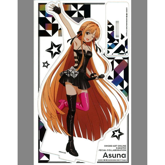Asuna Acrylic Stand Sword Art Online x Karaoke no Tetsujin KARATEZ On Stage [USED]
