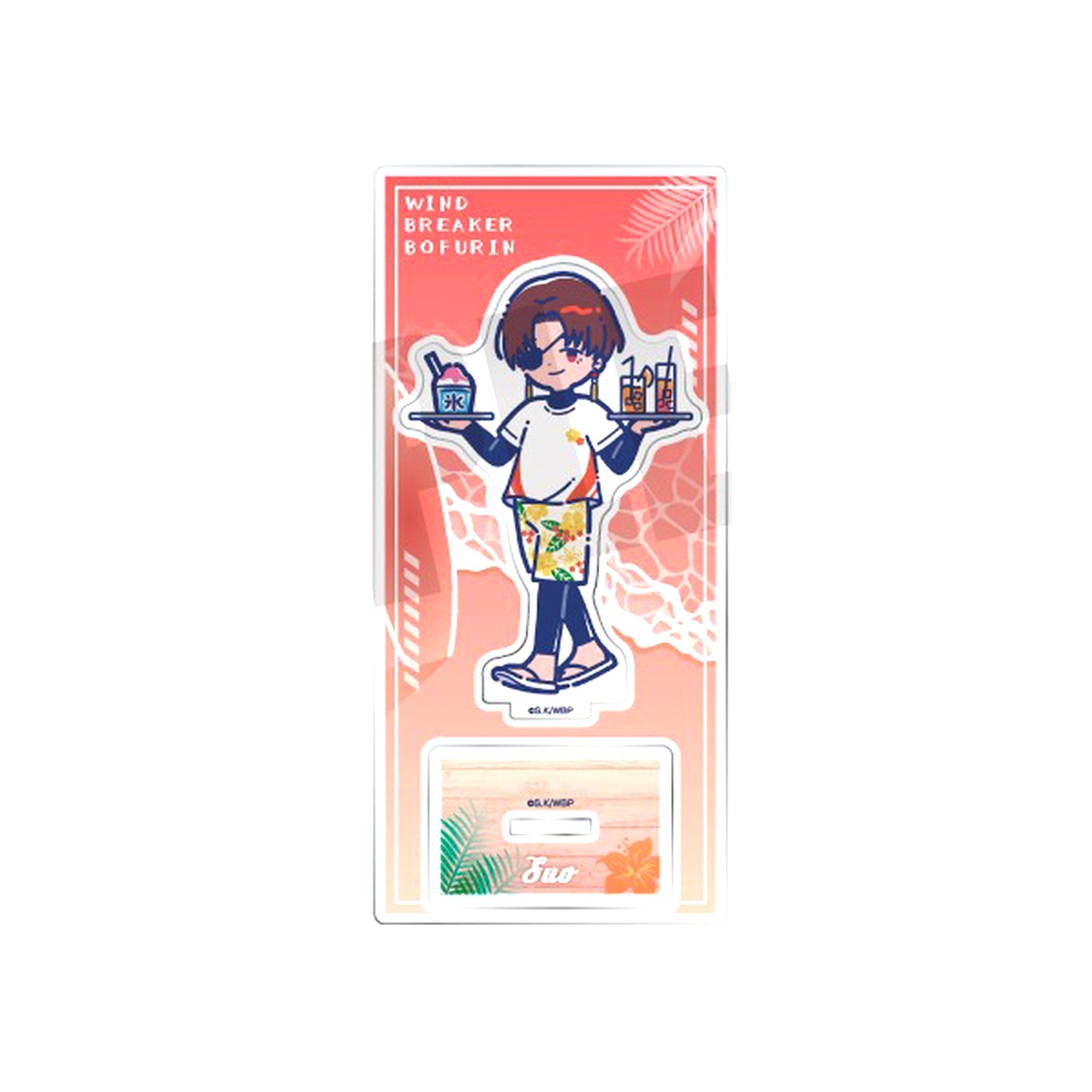 Hayato Suo Retopopu Part 3 Acrylic Stand WIND BREAKER [USED]