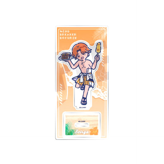 Seiryu Sakaki Retopopu Part 3 Acrylic Stand WIND BREAKER [USED]