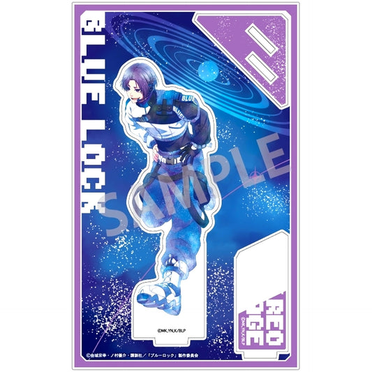Reo Mikage Cyberpunk Revival Kamiani TOUCH Acrylic Stand Blue Lock [USED]