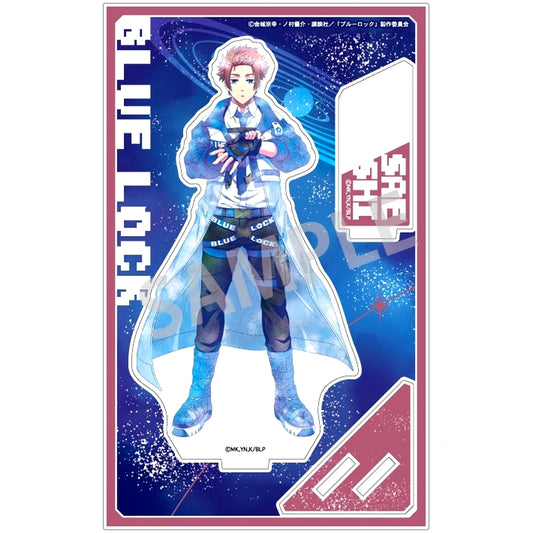 Sae Itoshi Cyberpunk Revival Kamiani TOUCH Acrylic Stand Blue Lock [USED]