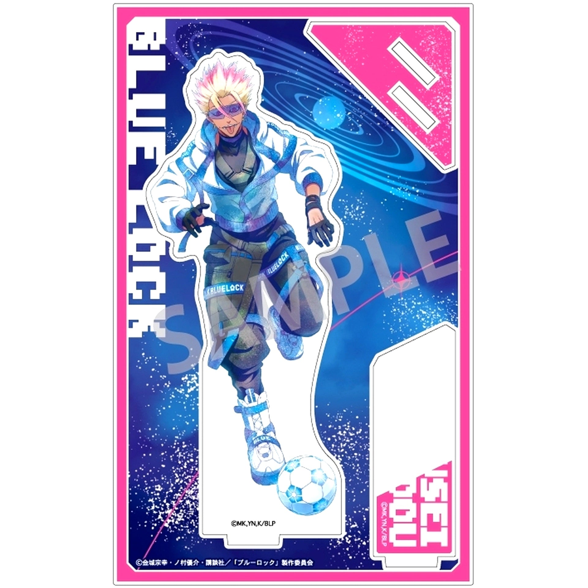 Ryusei Shido Cyberpunk Revival Kamiani TOUCH Acrylic Stand Blue Lock [USED]