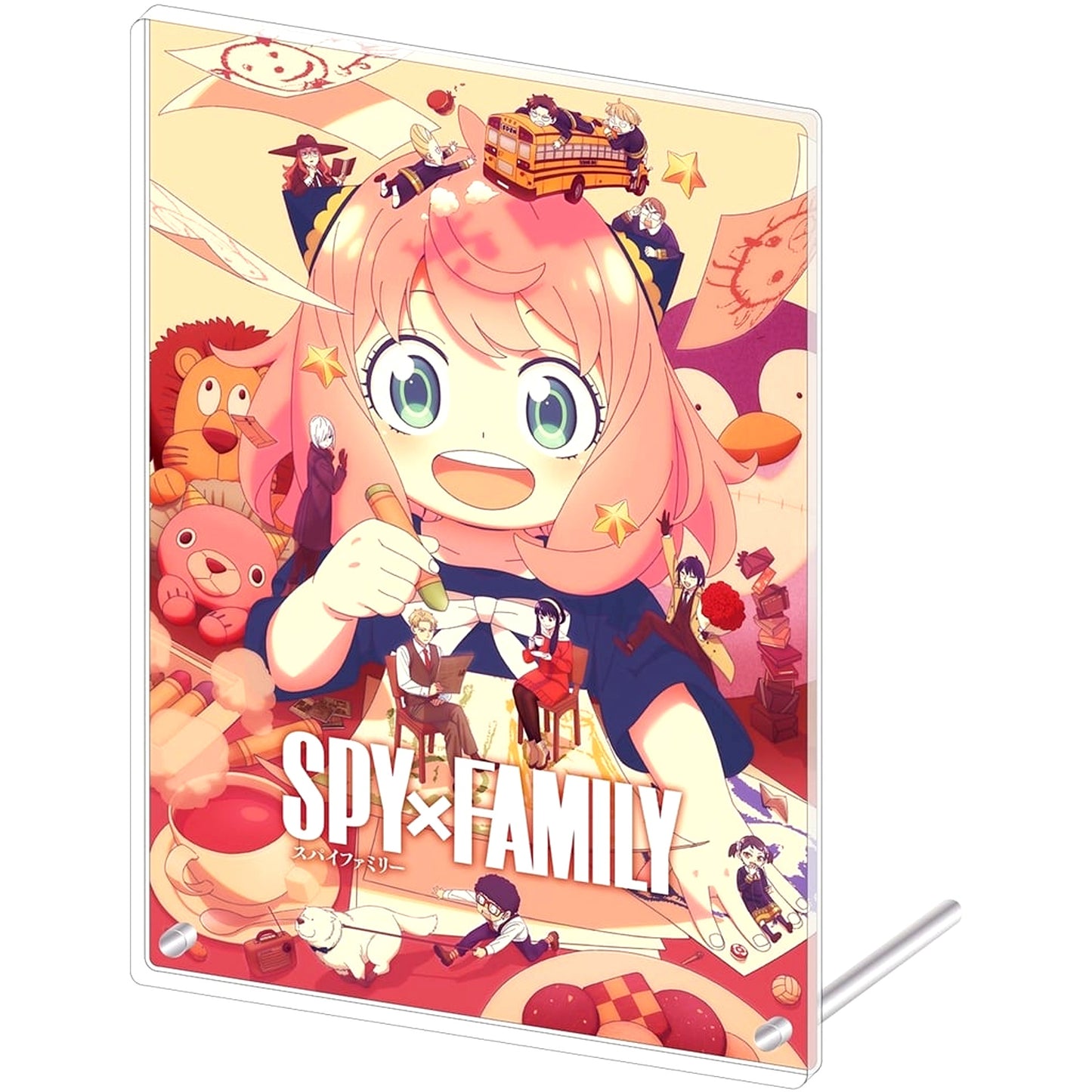 Anya Forger SPY x FAMILY Acrylic Art Panel Season 3 Main Visual [USED]