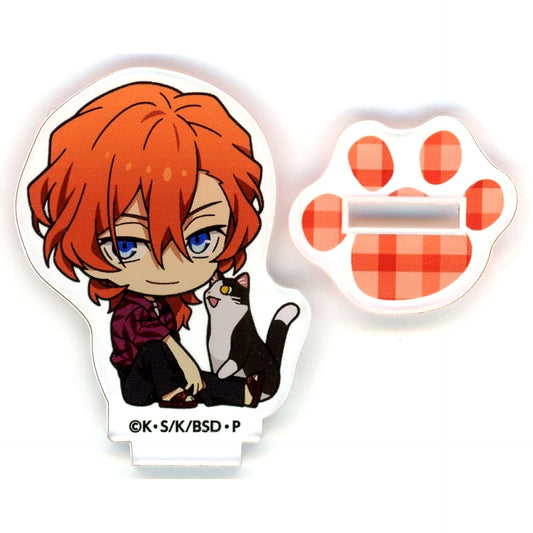 Chuya Nakahara Bungo Stray Dogs x Karaoke Manekineko 2025 Mini Acrylic Stand [USED]