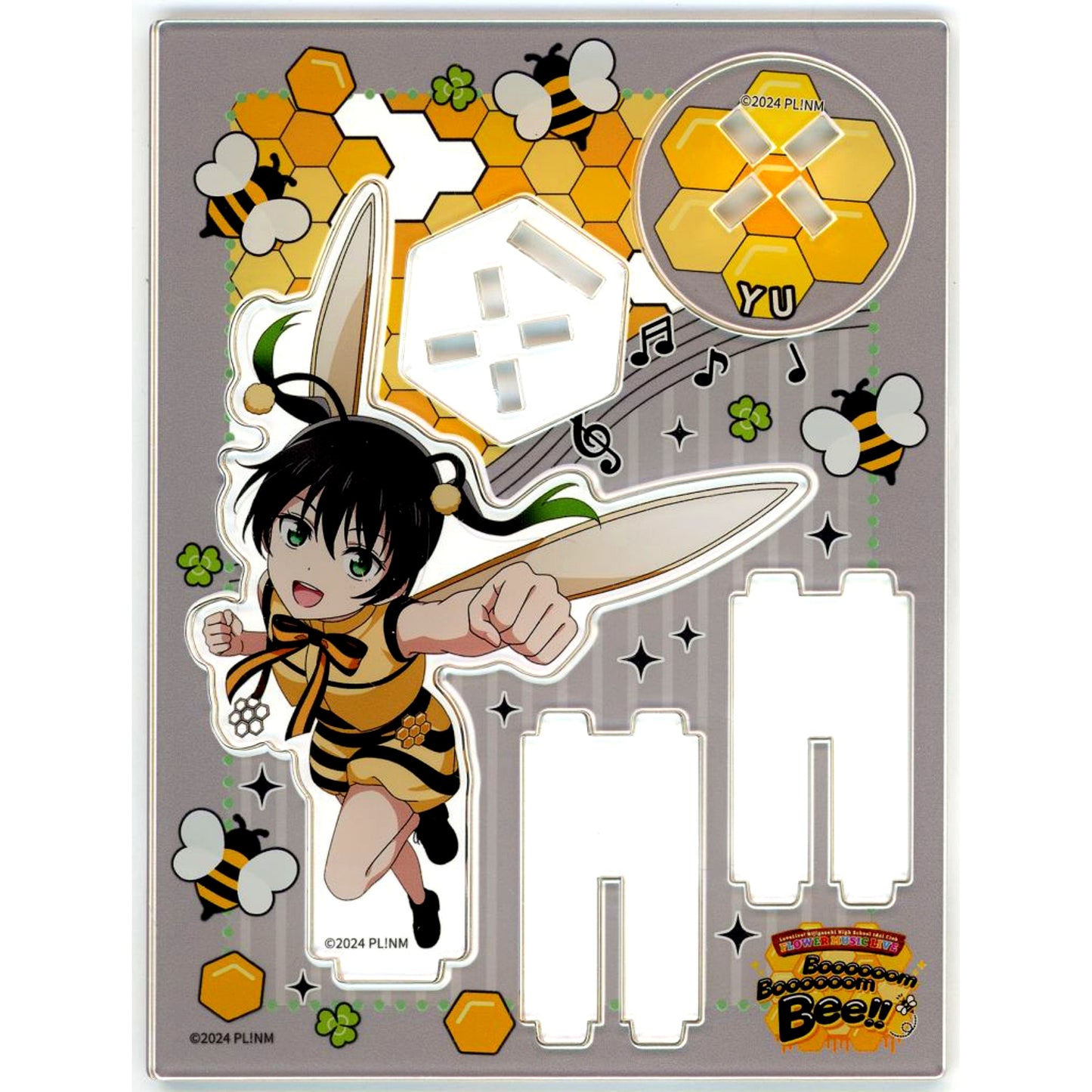 Yu Takasaki Acrylic Stand Love Live! Nijigasaki High School Idol Club FLOWER MUSIC LIVE Boooooom Boooooom Bee!! [USED]