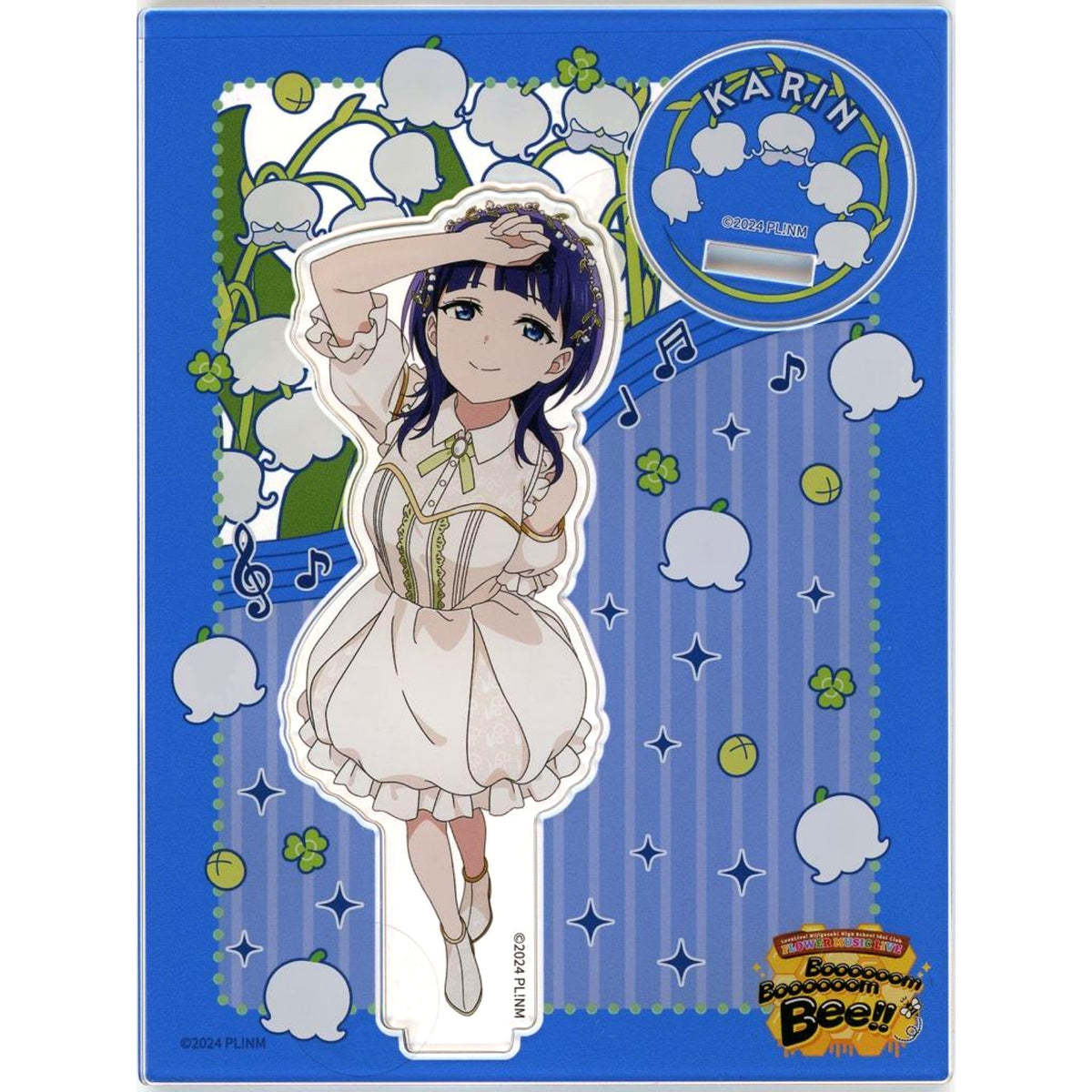 Karin Asaka Acrylic Stand Love Live! Nijigasaki High School Idol Club FLOWER MUSIC LIVE Boooooom Boooooom Bee!! [USED]