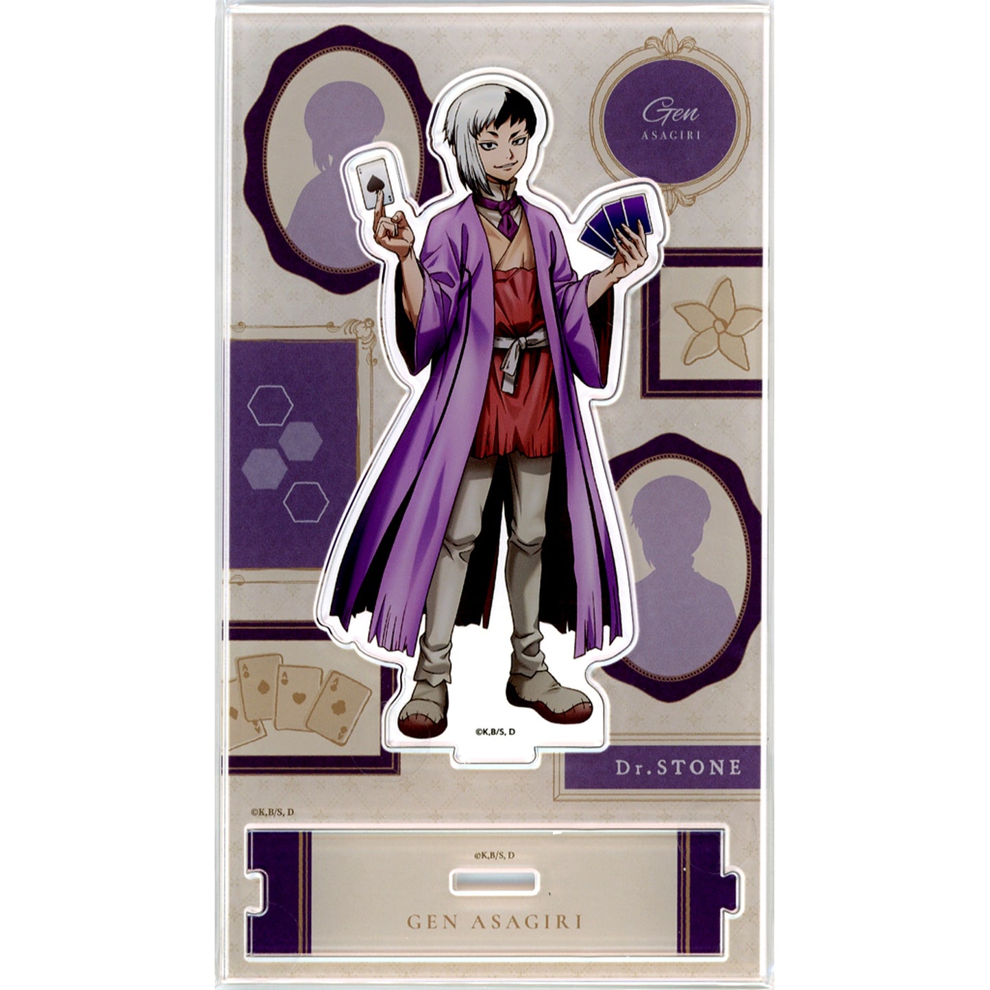 Gen Asagiri - Present Acrylic Stand Journey of Growth Ver. Dr. Stone POP-UP SHOP Journey of Growth Ver. [USED]