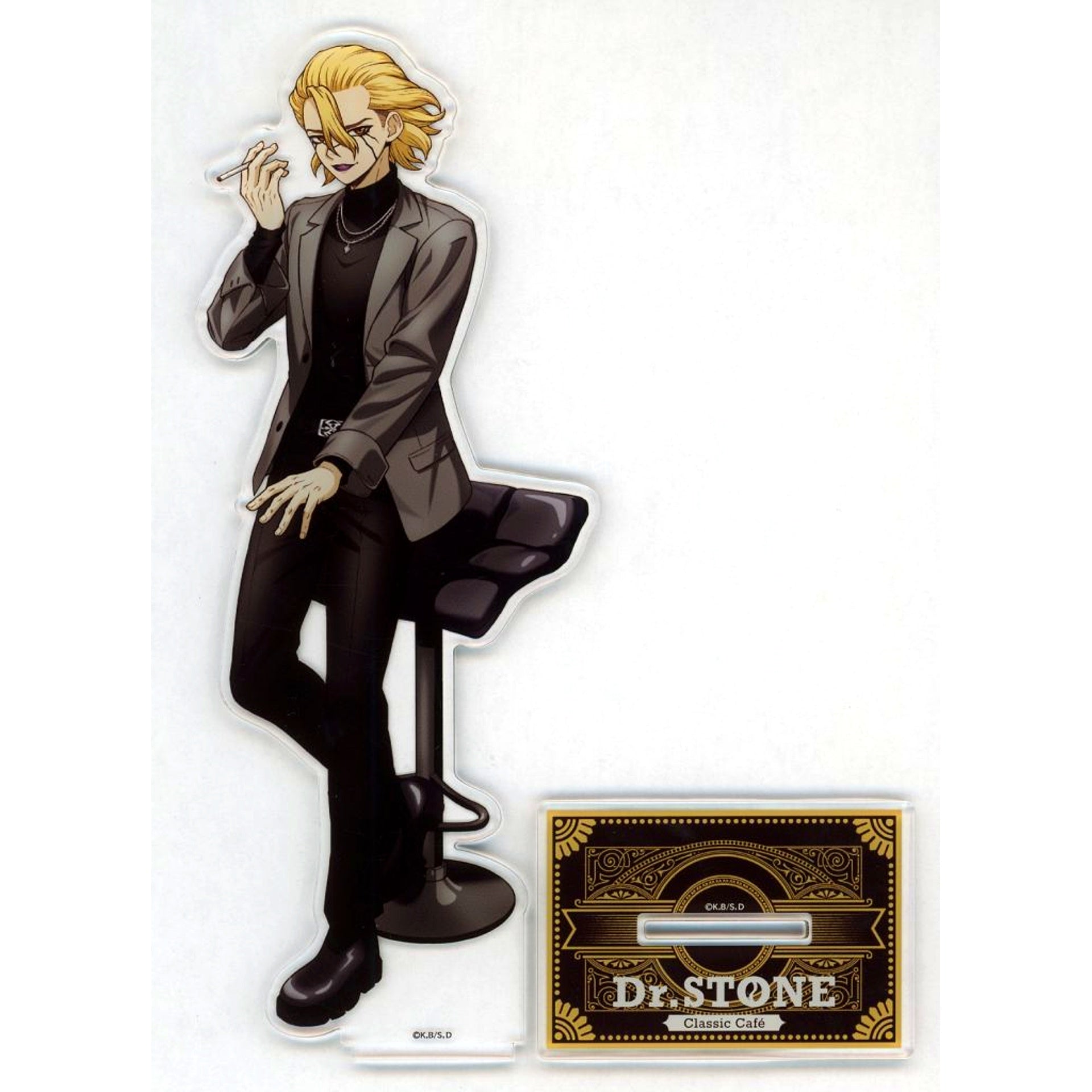 Stanley Snyder Big Acrylic Stand Dr.STONE Classic Cafe in AMO CAFE [USED]