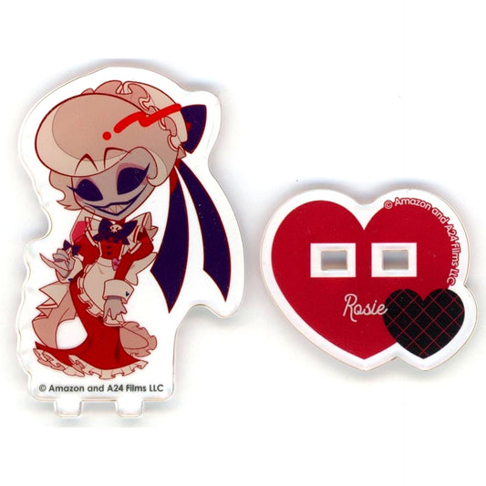 Rosie Hazbin Hotel x animatecafe Maid and Butler Cafe lounge Group B Trading Mini Acrylic Stand [USED]