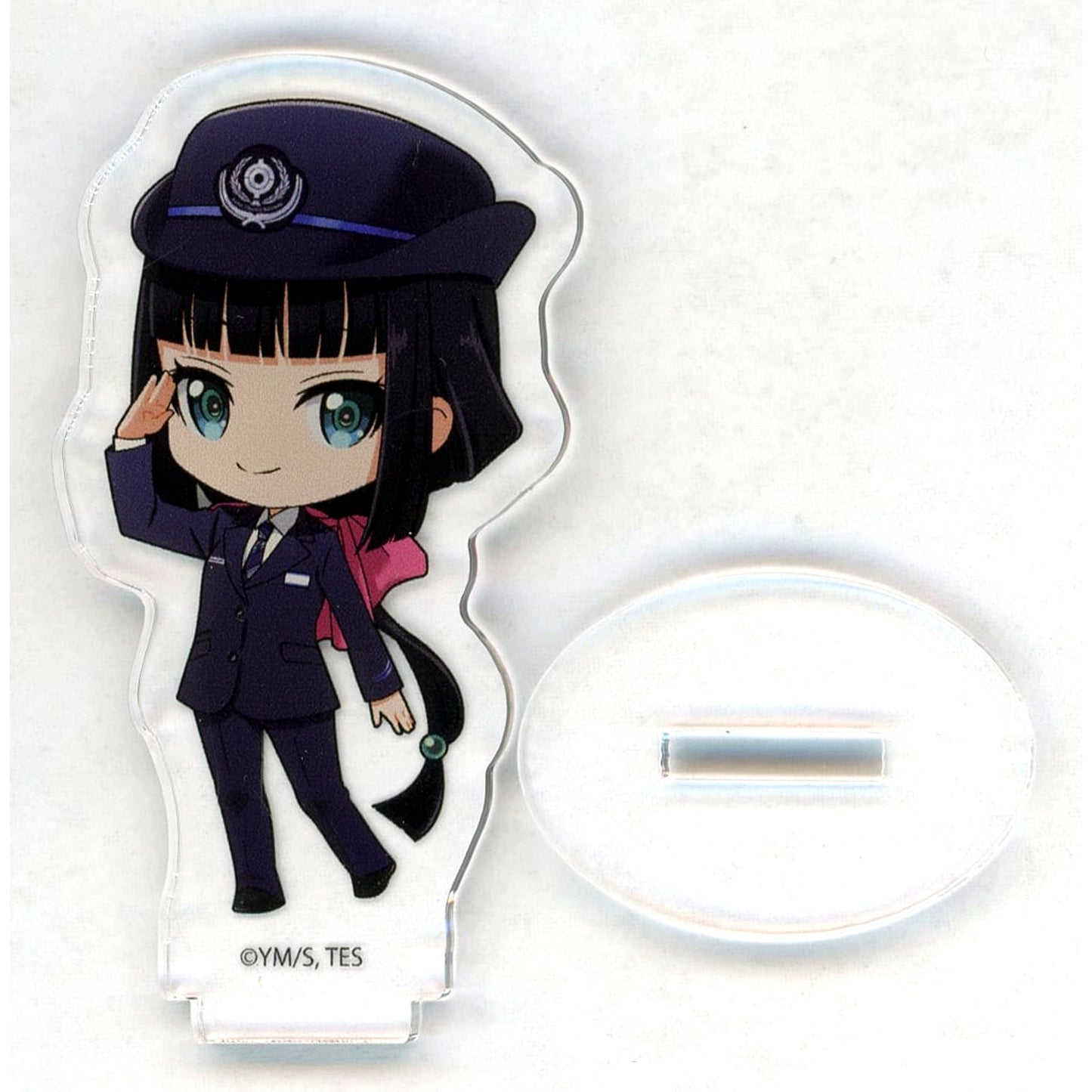 Shizuku The Elusive Samurai x Keisei Electric Railway Acrylic Stand [USED]