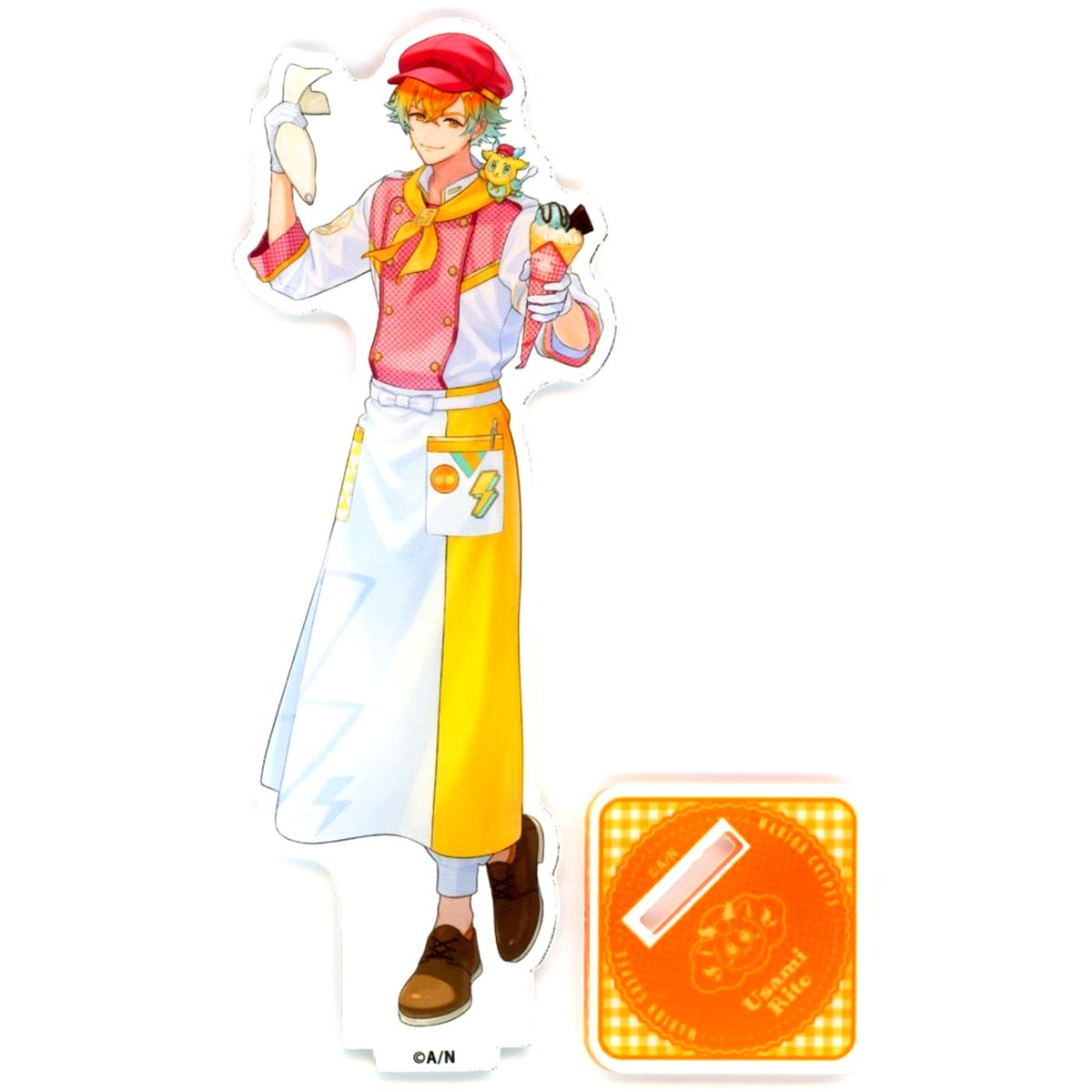 Usami Rito Life-Size Acrylic Stand Virtual YouTuber Nijisanji Oriens x Marion Crepes [USED]