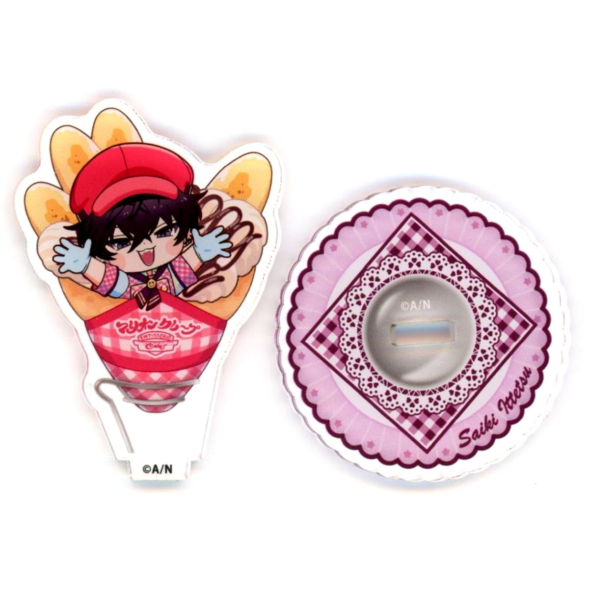 Saiki Ittetsu, Oriens Virtual YouTuber Nijisanji Trading Acrylic Stand MARION CREPES [USED]
